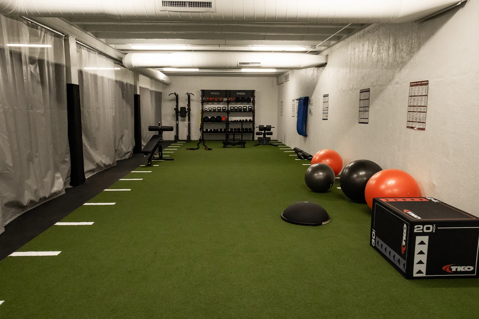 Boone FLEX Functional Fitness Turf Room