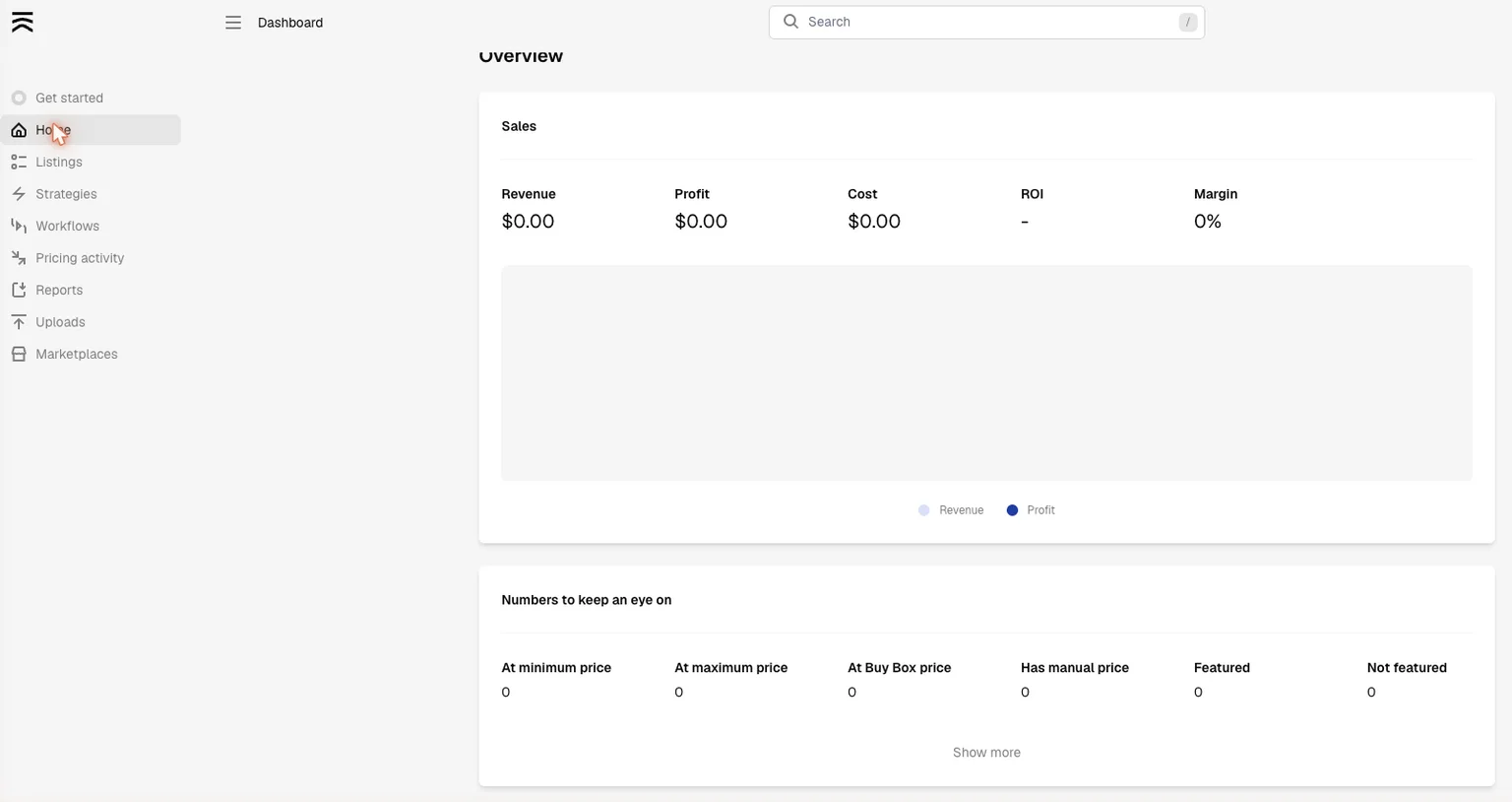 Aura dashboard