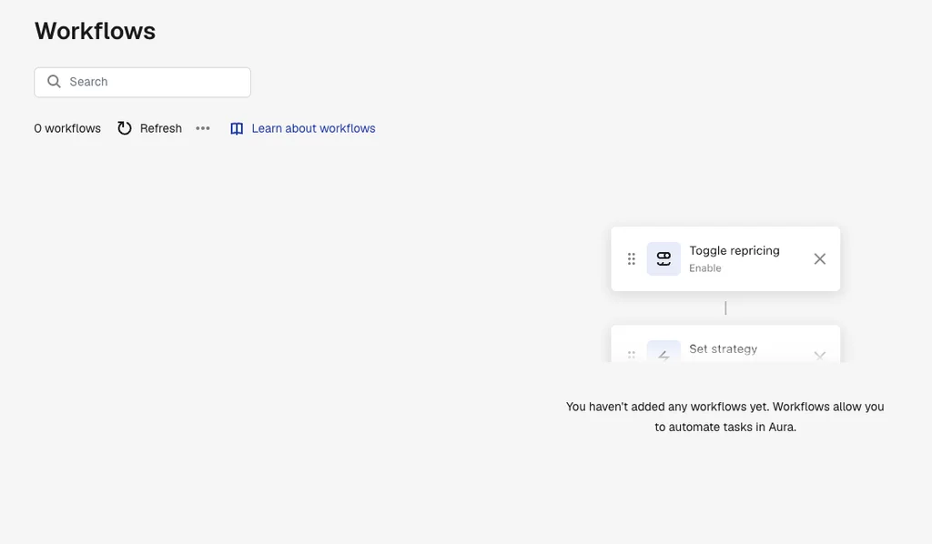 Aura workflows