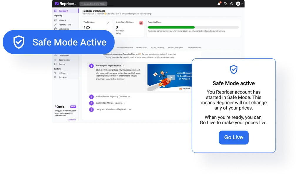 Repricer.com's Safe Mode