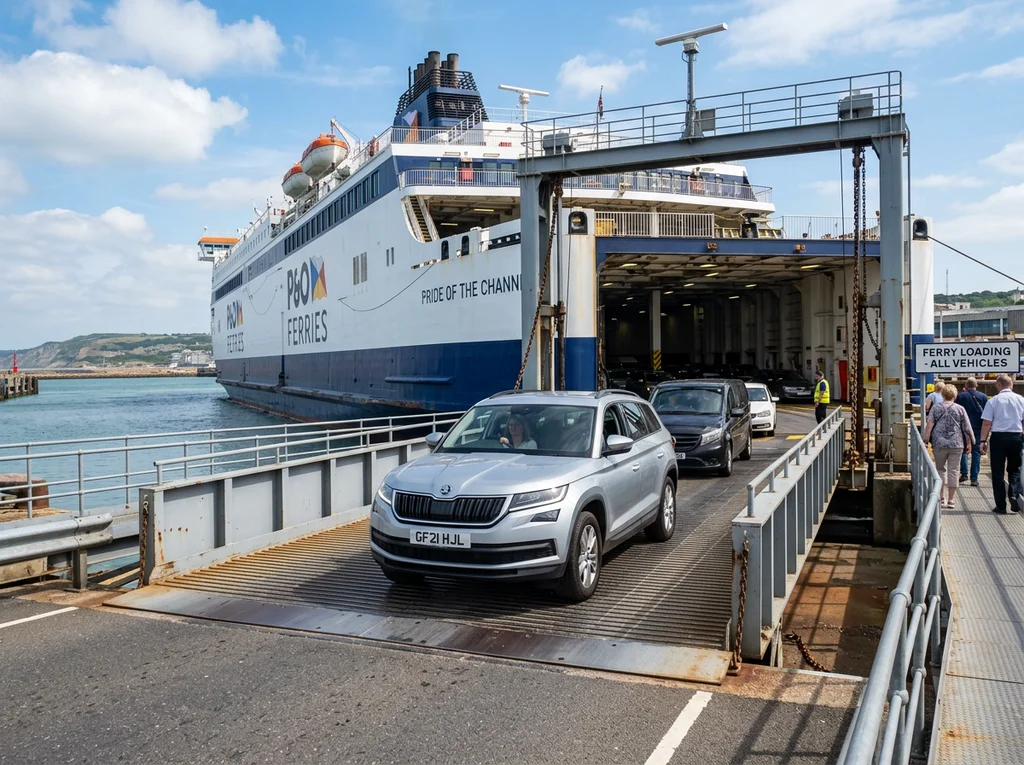 Taking your car on a ferry