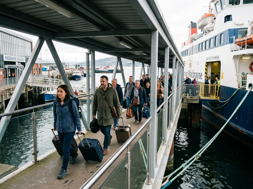 Ferry without a car