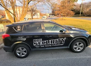 KRE Security RAV4 patrol vehicle