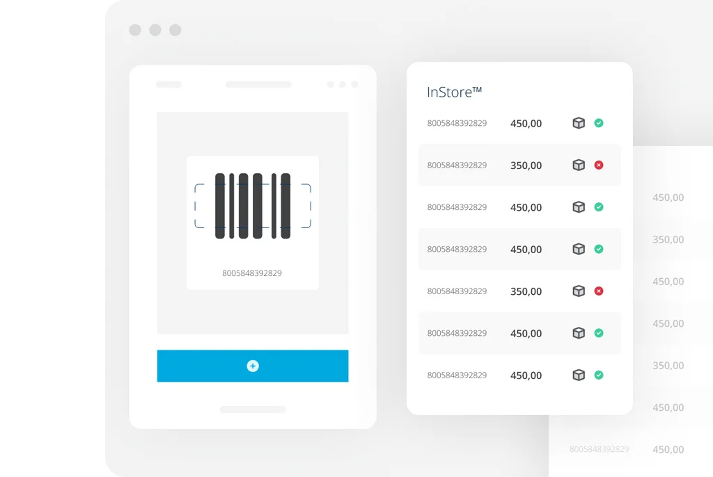 Minderest InStore physical retail price monitoring at point of sale