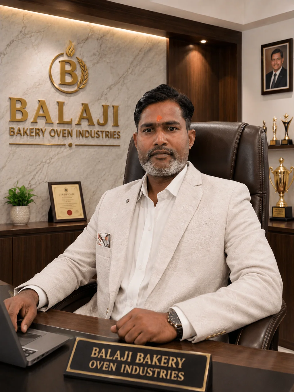 Founder of Balaji Bakery Oven Industries