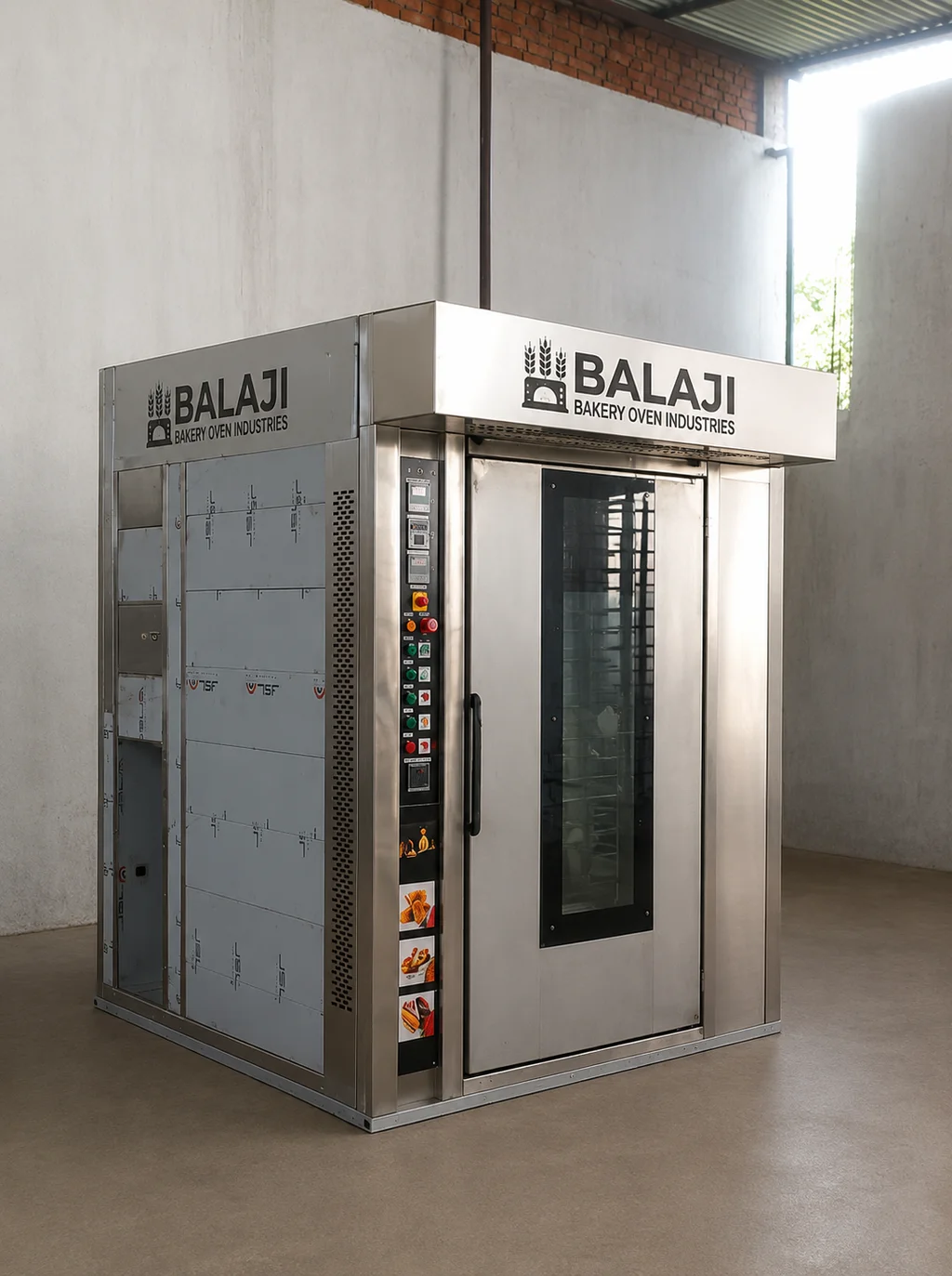 Mini Rotary Rack Oven