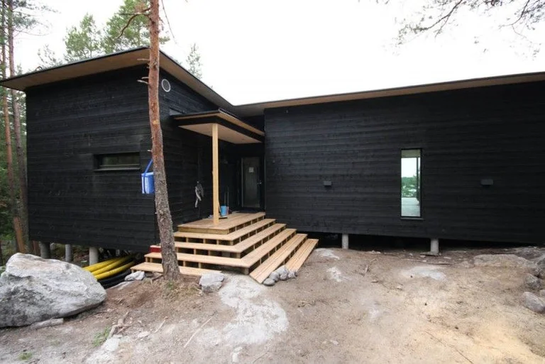 Mörkt hus