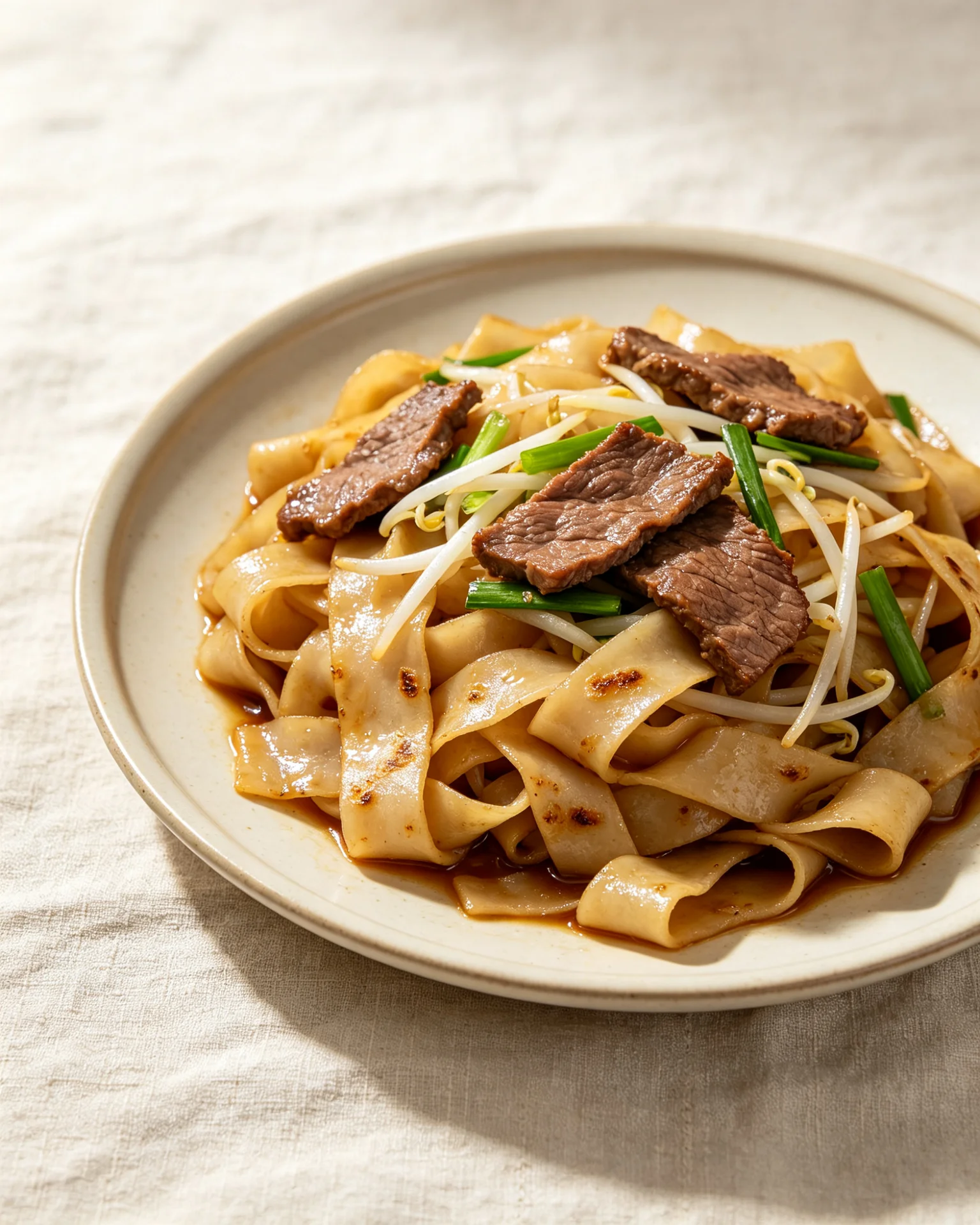Beef Chow Fun Recipe (干炒牛河)