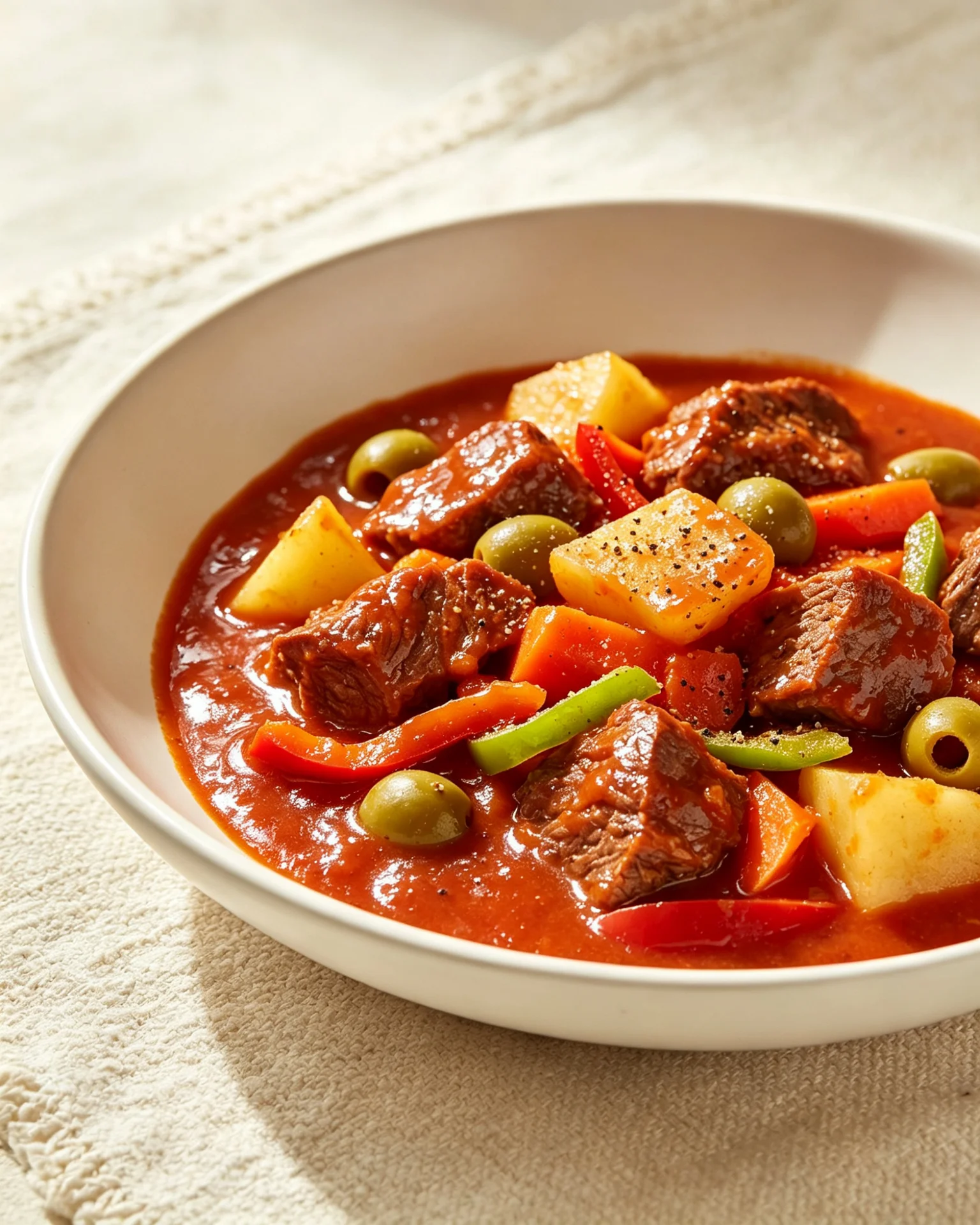 Beef Kaldereta Recipe (Filipino Stew)