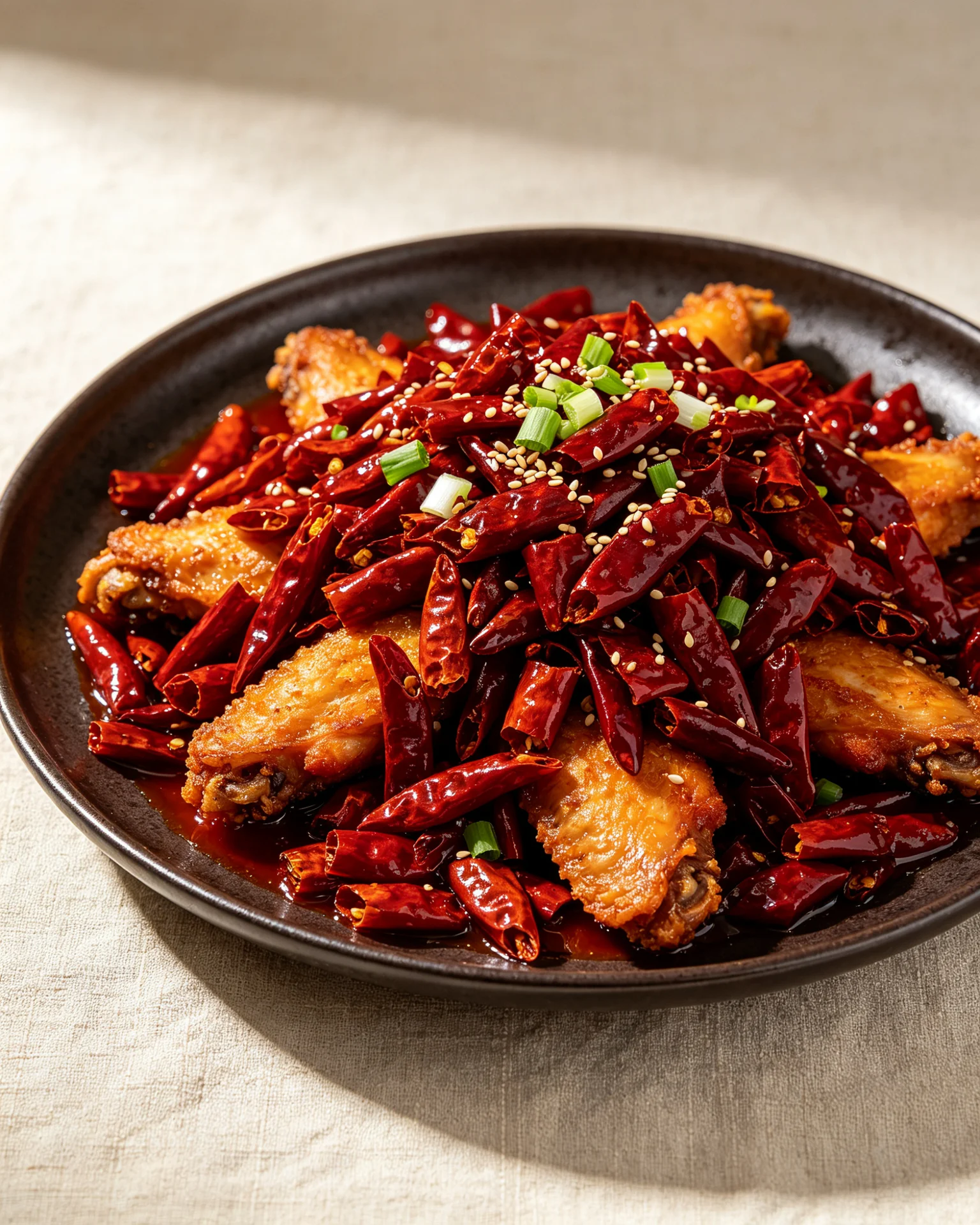 Chongqing Chicken Wings (La Zi Ji / 辣子鸡