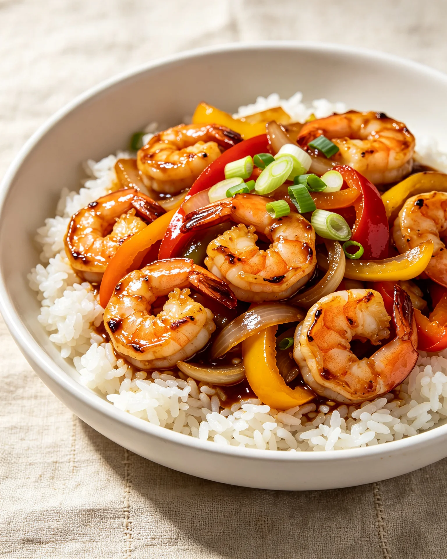  Shrimp and Bell Pepper Stir Fry Recipe
