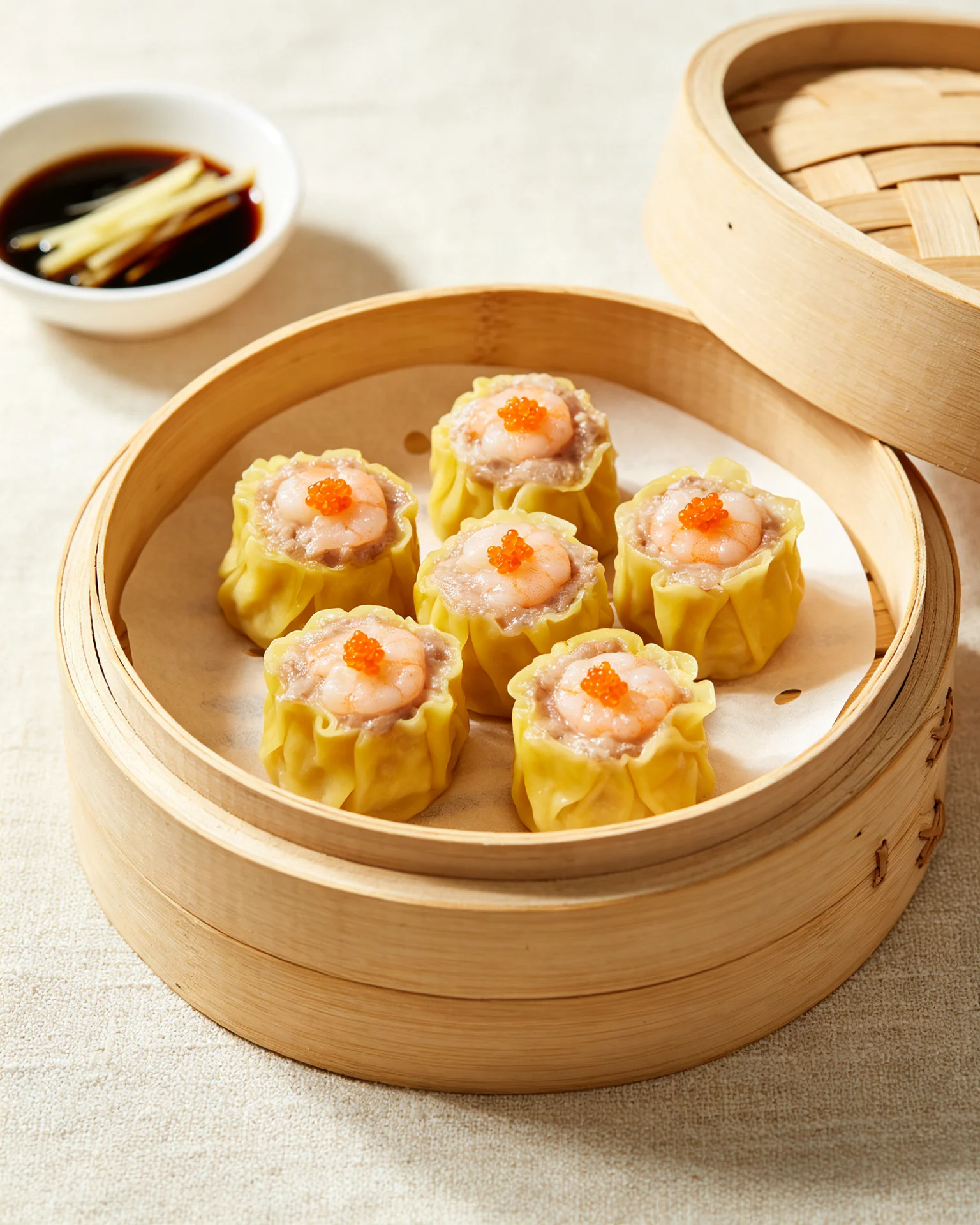 Pork and Shrimp Siu Mai Recipe (烧卖) - Classic Cantonese Dim Sum Recipe