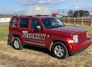 KRE Security patrol vehicle